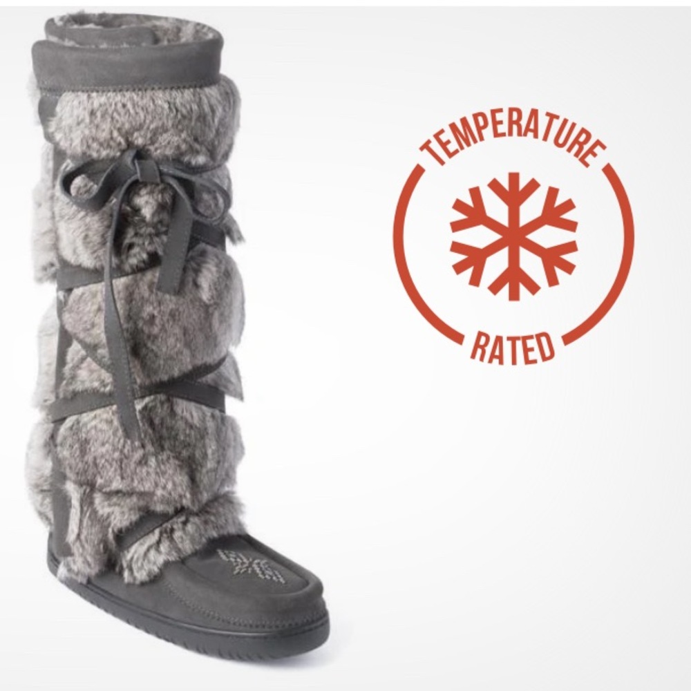 Manitobah Tall Wrap Mukluk - BRAND NEW! These have never been worn